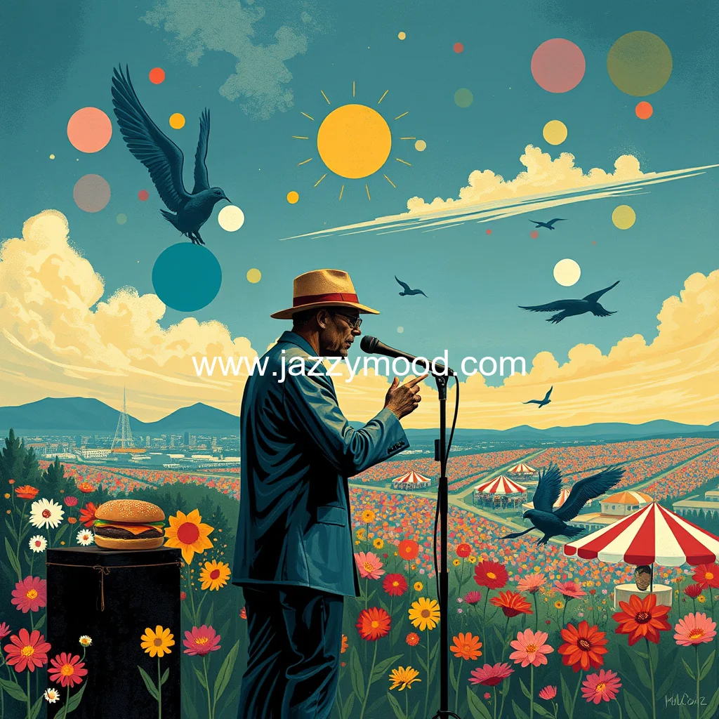 You are currently viewing Well  curated  Jazz with a view  fusion burgers and riot of colors at flower fest