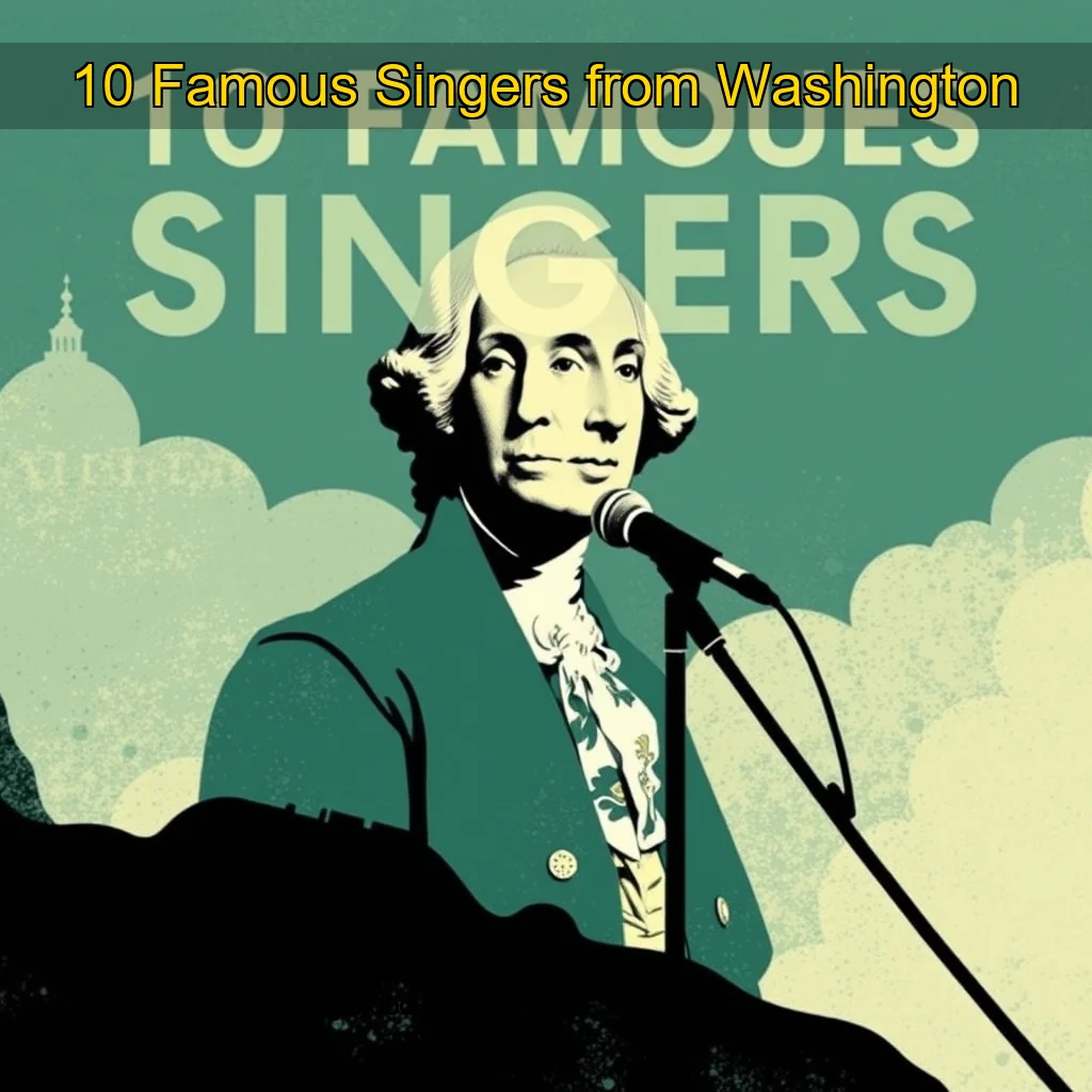 You are currently viewing 10 Famous Singers from Washington