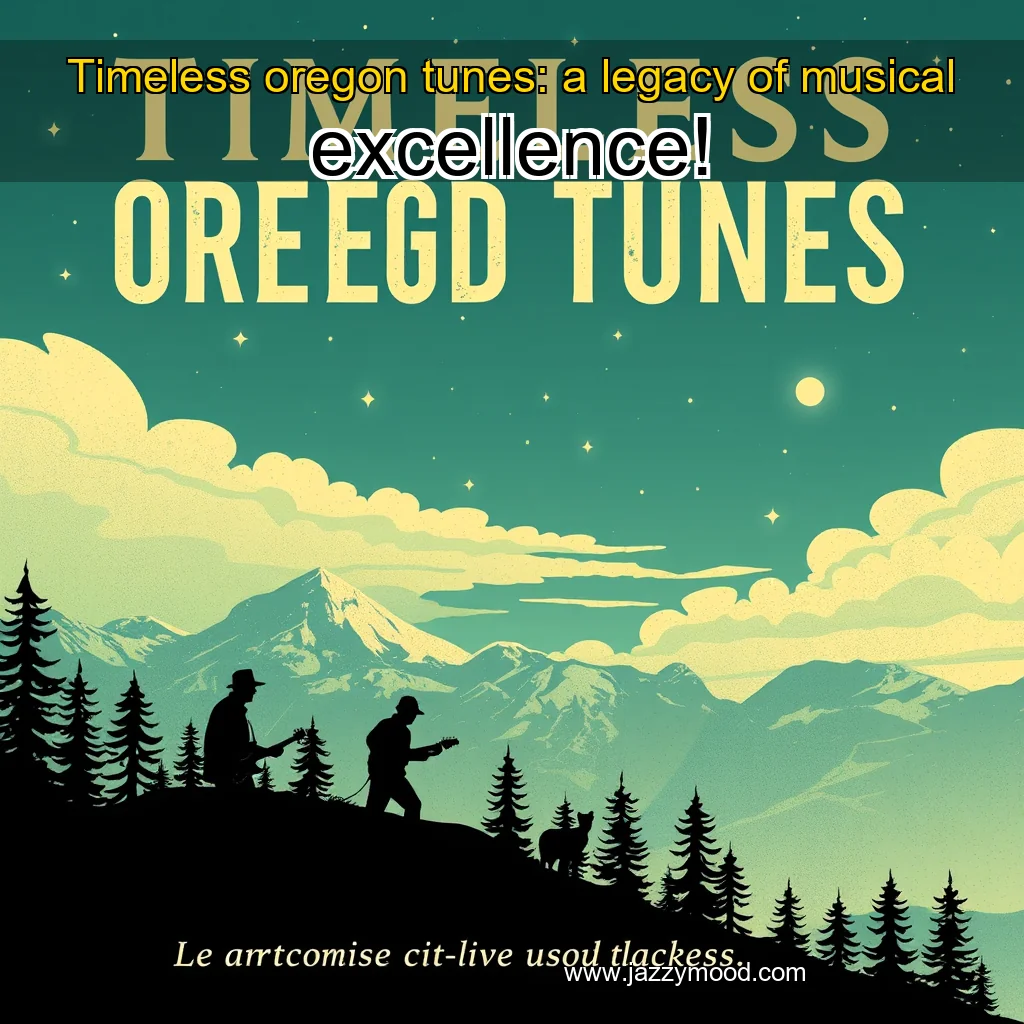 Read more about the article Timeless oregon tunes: a legacy of musical excellence!