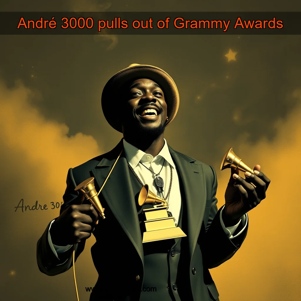 Read more about the article André 3000 pulls out of Grammy Awards