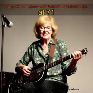 Artistic representation for Susan Alcorn Renowned Pedal Steel Guitarist Dies at 71