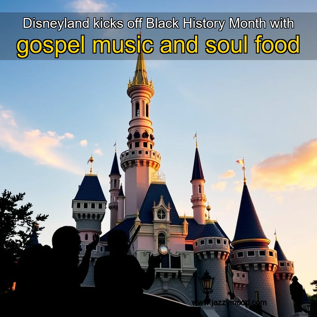 You are currently viewing Disneyland kicks off Black History Month with gospel music and soul food