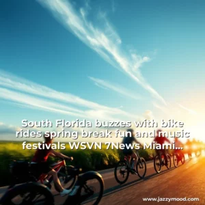 Read more about the article South Florida buzzes with bike rides  spring break fun and music festivals  WSVN 7News  Miami News  Weather  Sports