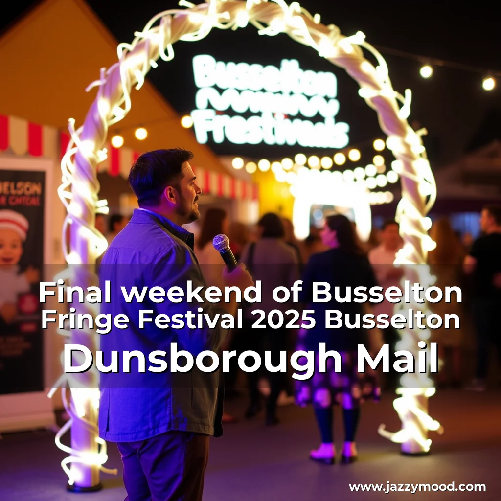 Artistic representation for Final weekend of Busselton Fringe Festival 2025 Busselton Dunsborough Mail