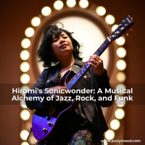 Artistic representation for Hiromi's Sonicwonder: A Musical Alchemy of Jazz, Rock, and Funk