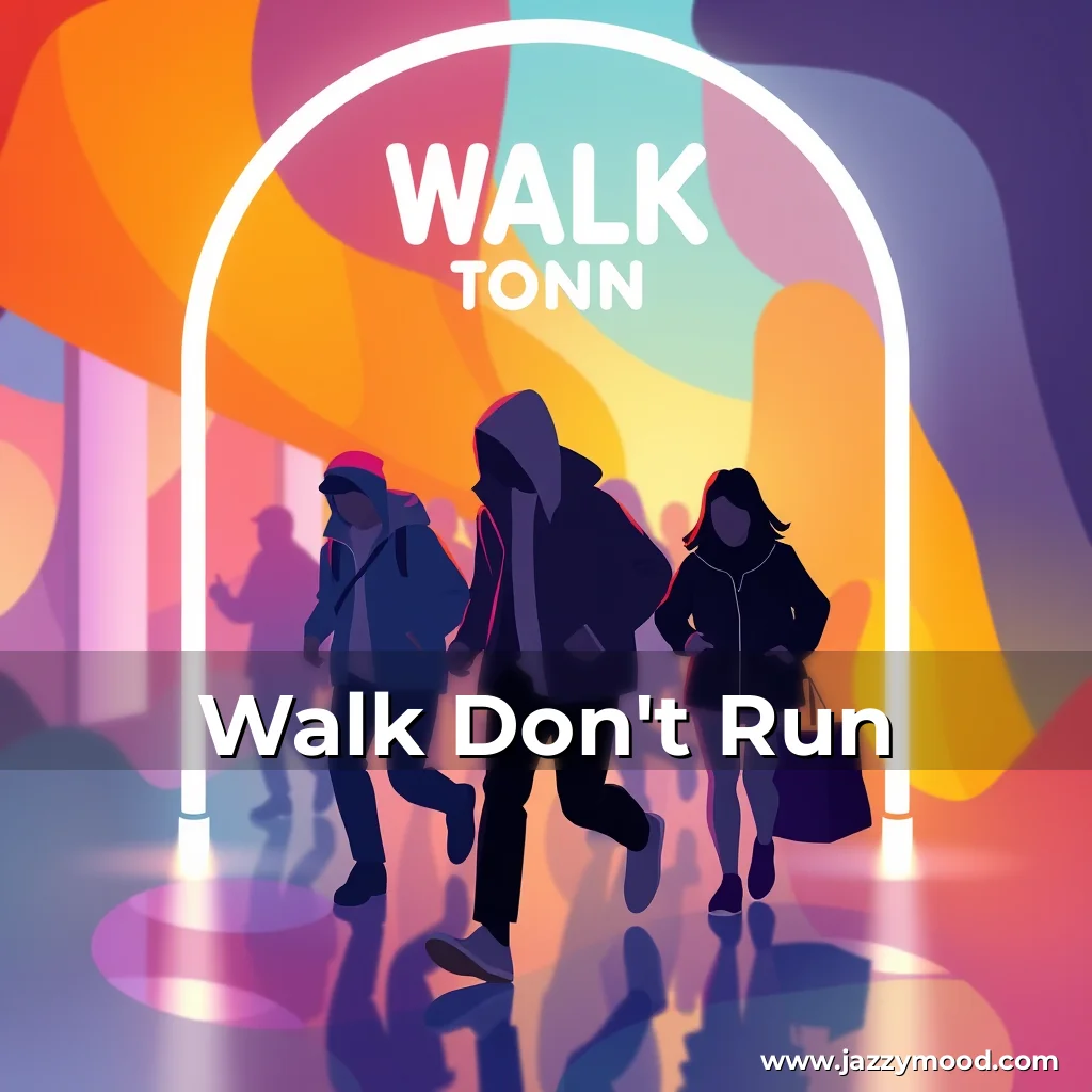Read more about the article Walk Don’t Run