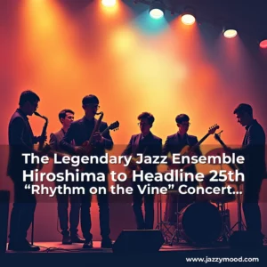 Read more about the article The Legendary Jazz Ensemble Hiroshima to Headline 25th “Rhythm on the Vine” Concert Series