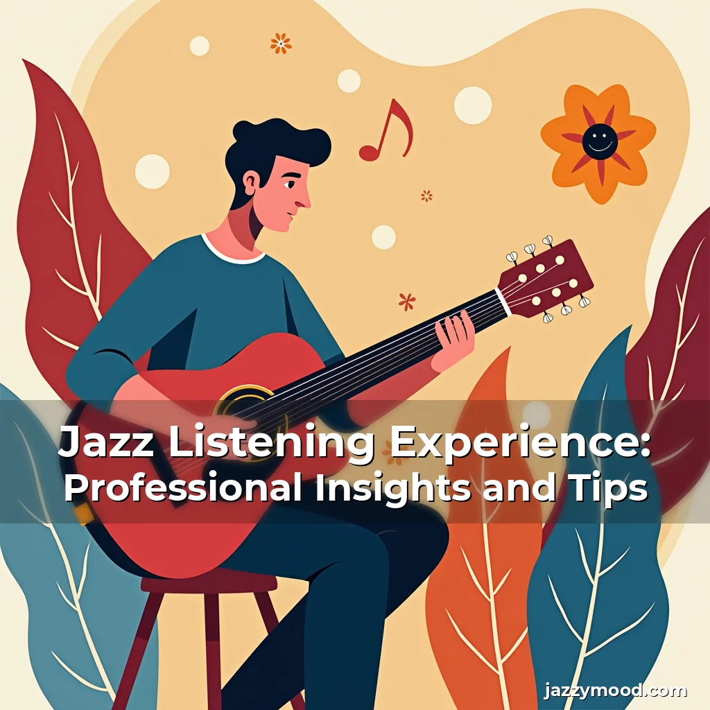 Read more about the article Jazz Listening Experience: Professional Insights and Tips